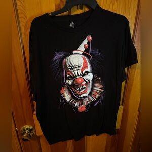 Black clown tshirt XL (46-48)